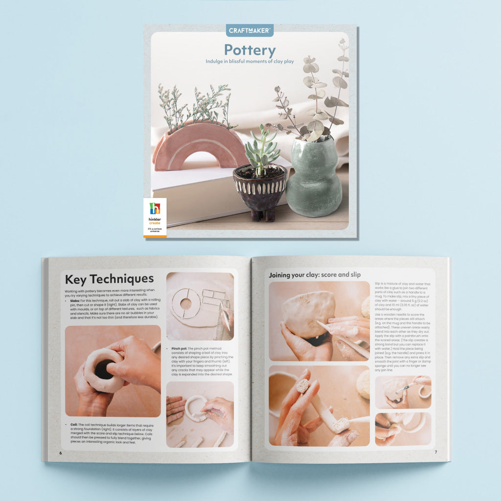 Hinkler Craft Maker Pottery Kit Craft Maker