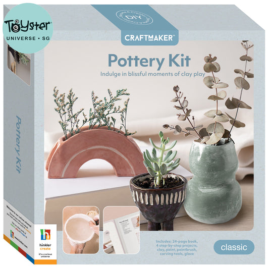 Hinkler Craft Maker Pottery Kit Craft Maker