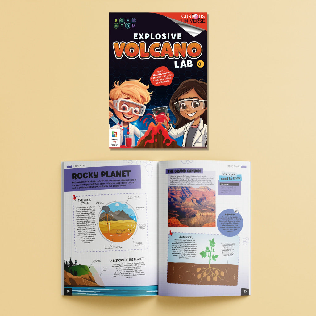 Hinkler Curious Universe Volcano Experiment Lab - Curious Universe