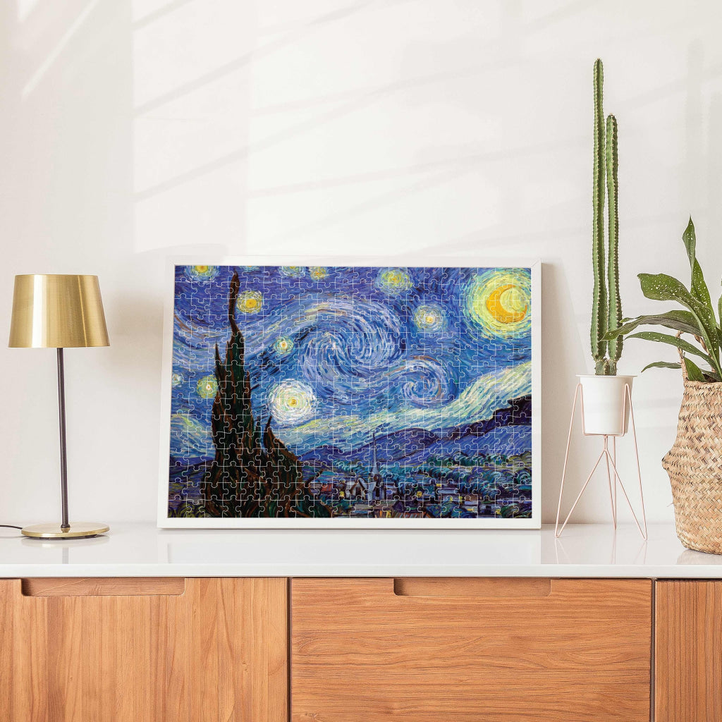Hinkler Elevate 300Pc Jigsaw Starry Night By Van Gogh Mindbogglers