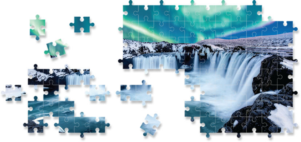 Hinkler Elevate Scented 500Pc Jigsaw: Cool Peppermint Hinkler