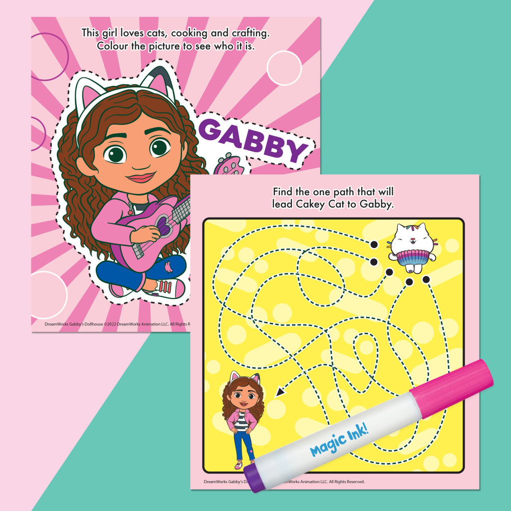 Hinkler Inkredibles: Gabby’s Dollhouse Magic Ink Inkredibles
