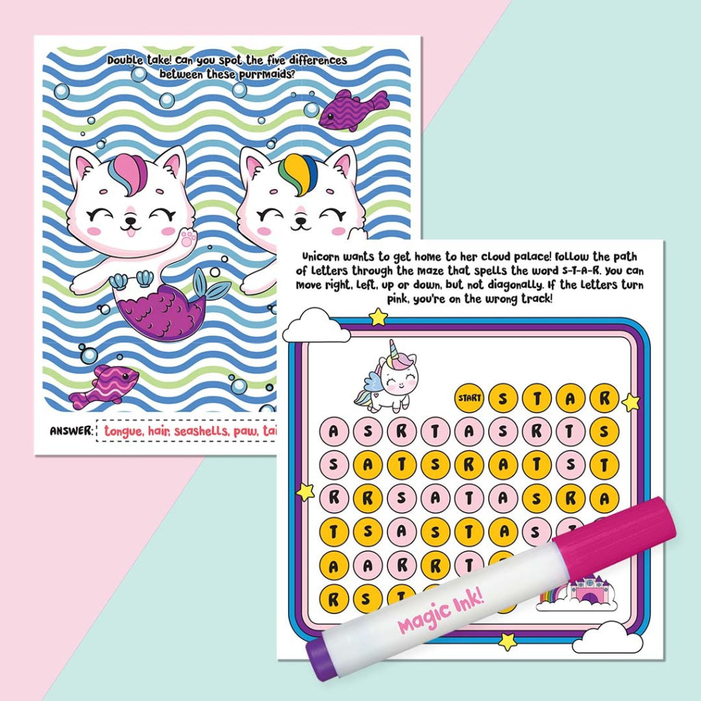 Hinkler Inkredibles: Kawaii Magic Ink Pictures Inkredibles