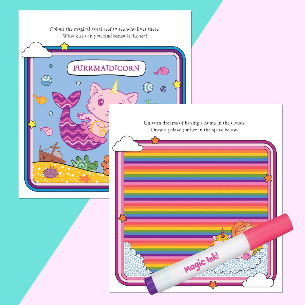 Hinkler Inkredibles: Magic Ink Pictures: Unicorns and Friends Inkredibles