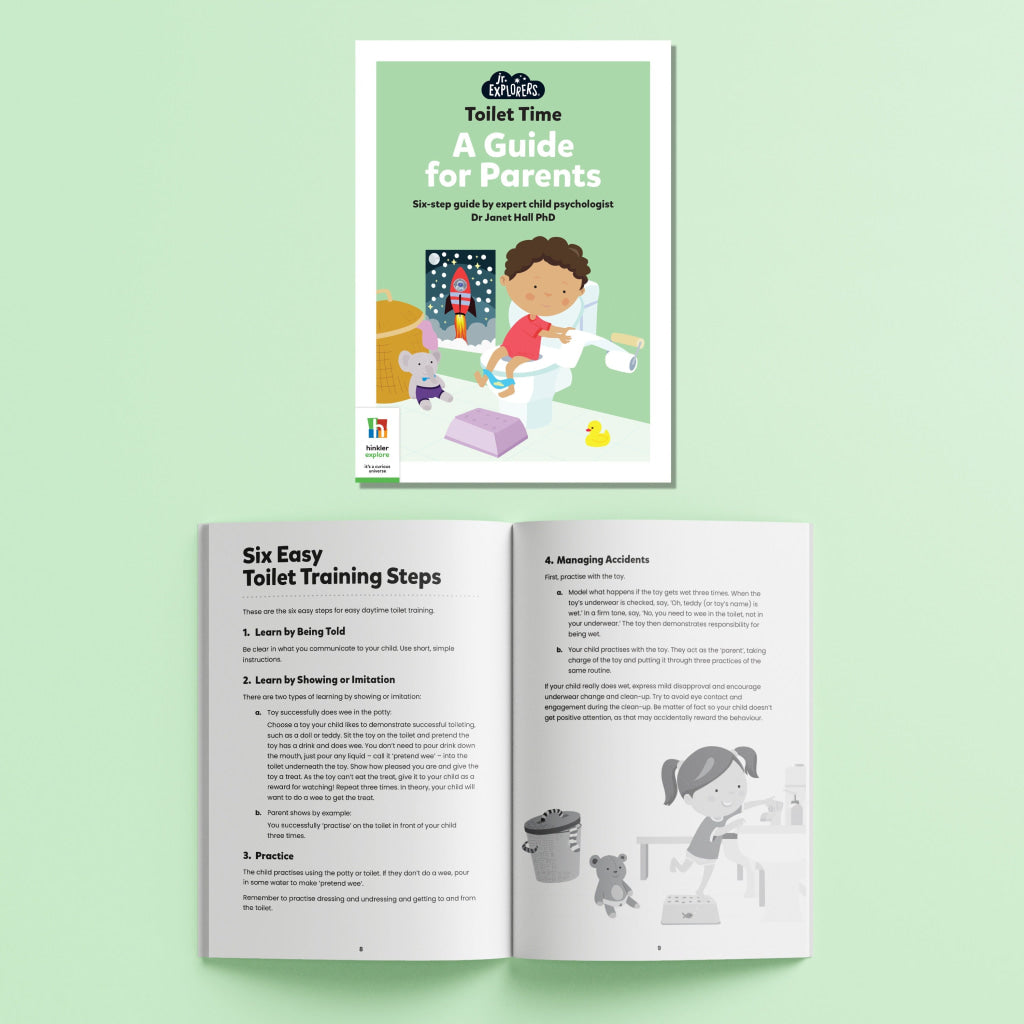 Hinkler Junior Explorers Toilet Time for Boys (2023 Ed) HINKLER