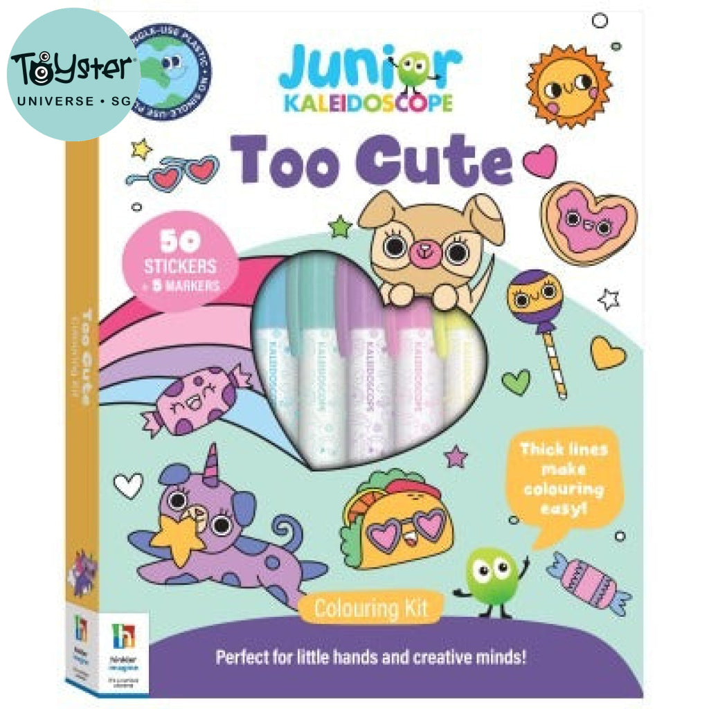 Hinkler Junior Kaleidoscope Colouring Kit: Too Cute HINKLER