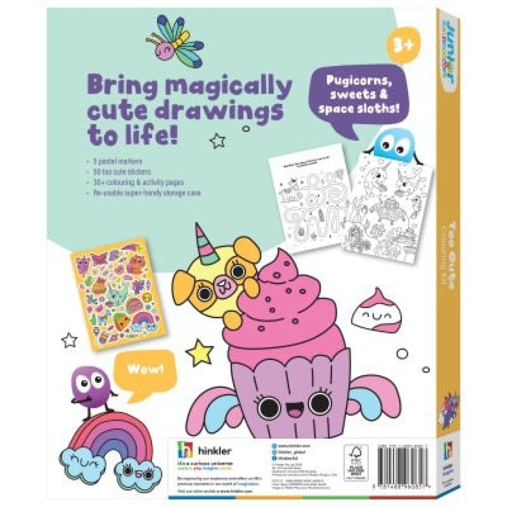 Hinkler Junior Kaleidoscope Colouring Kit: Too Cute HINKLER