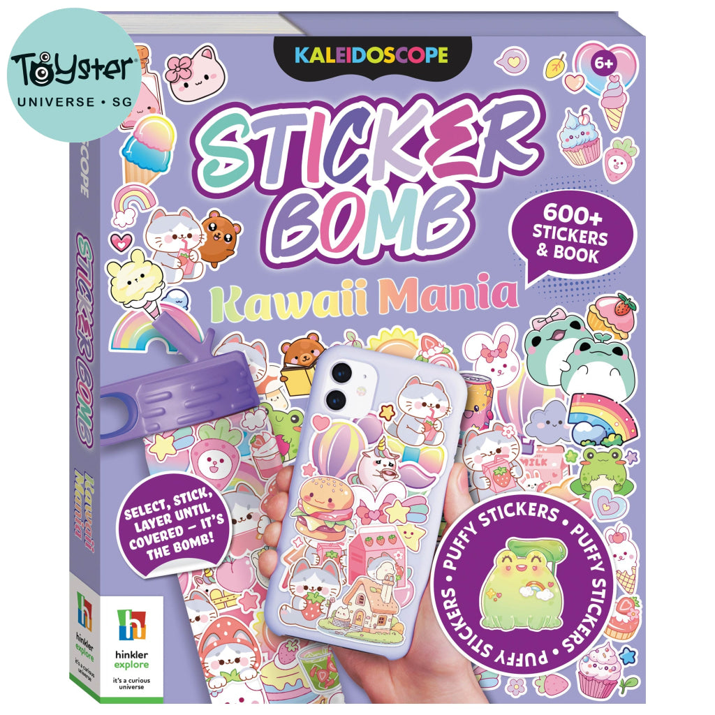 Hinkler Kaleidoscope Sticker Bomb Kawaii Mania HINKLER
