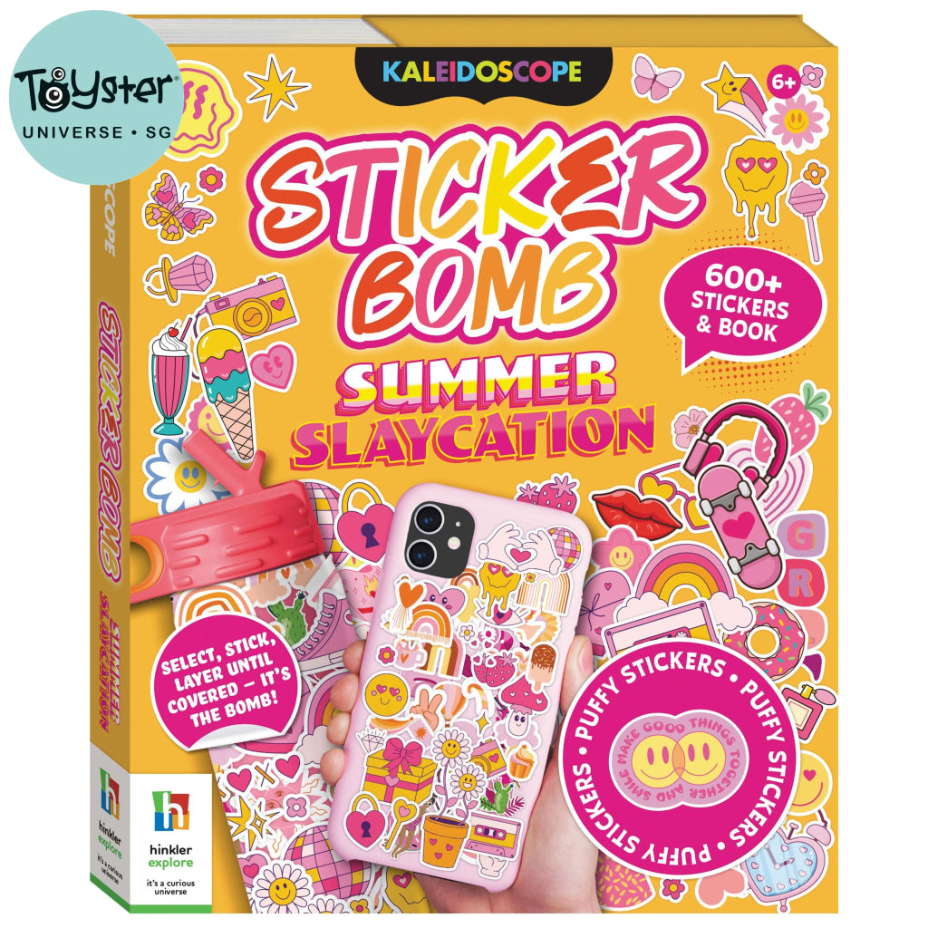 Hinkler Kaleidoscope Sticker Bomb Summer Slaycation HINKLER