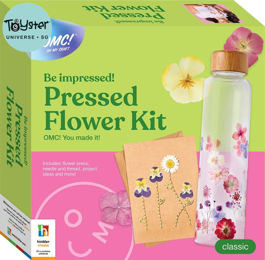 Hinkler OMC! Be Impressed Pressed Flower Kit OMC!