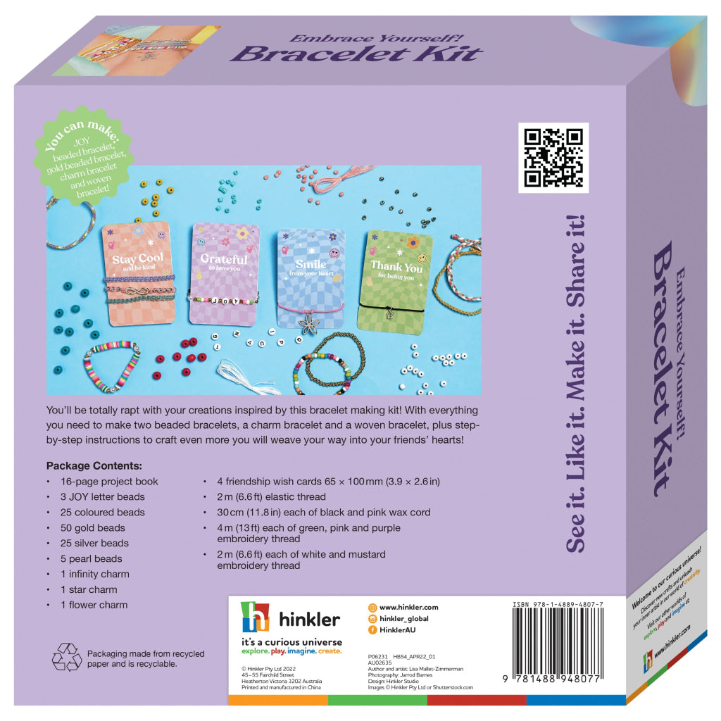 Hinkler OMC! Embrace Yourself Bracelet Kit OMC!