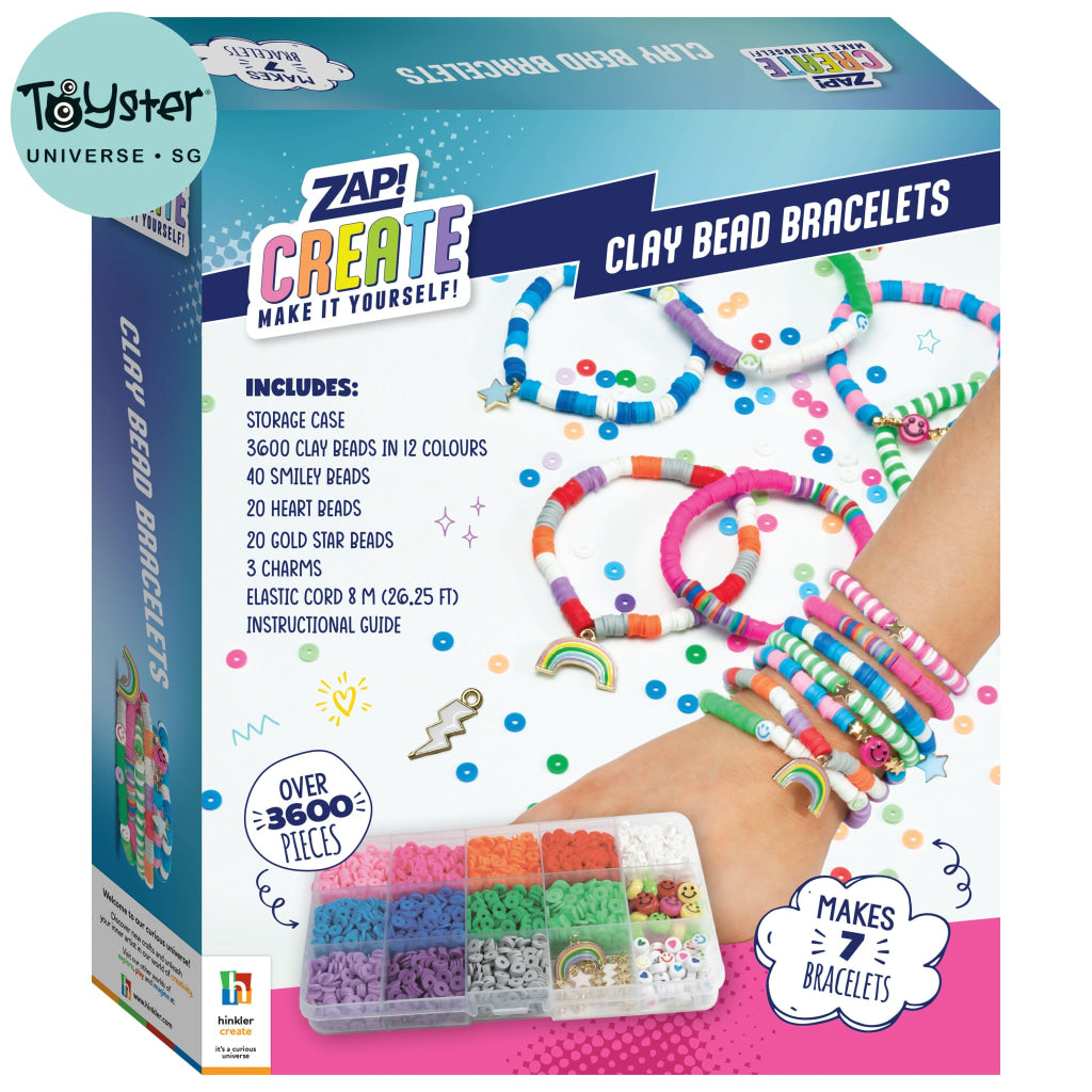 Hinkler Zap Craft Clay Bead Bracelet