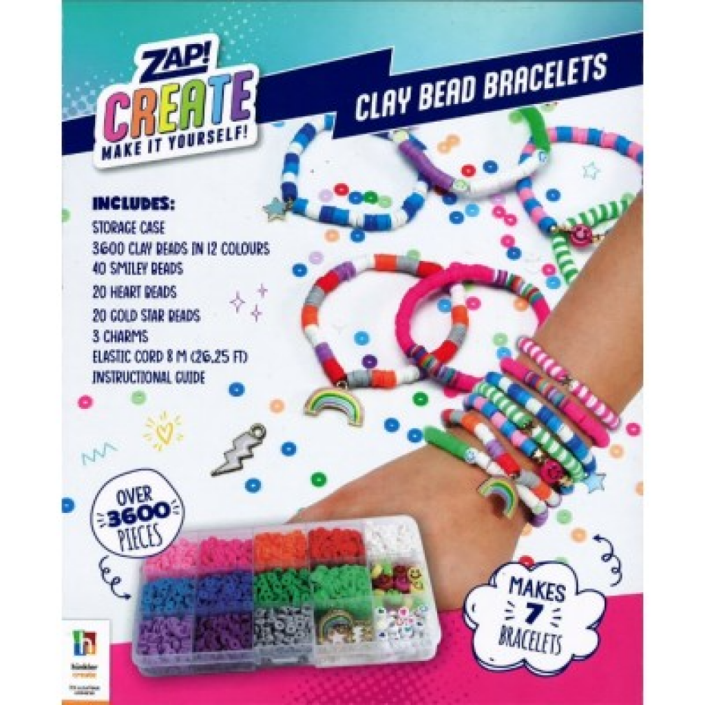 Hinkler Zap Craft Clay Bead Bracelet