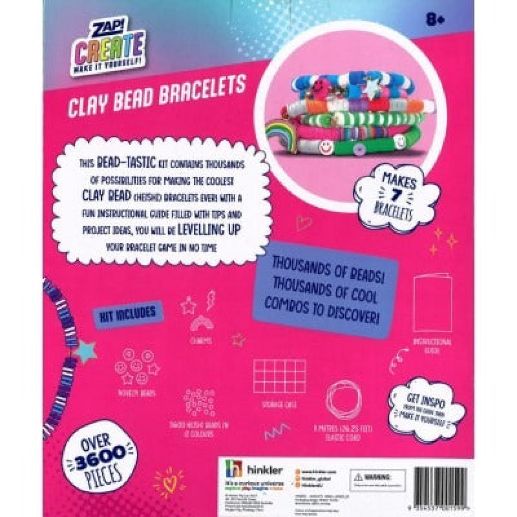 Hinkler Zap Craft Clay Bead Bracelet