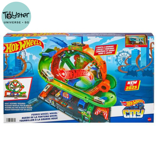 Hot Wheels City Ecl Themed Set - Ferris Wheel Whirl