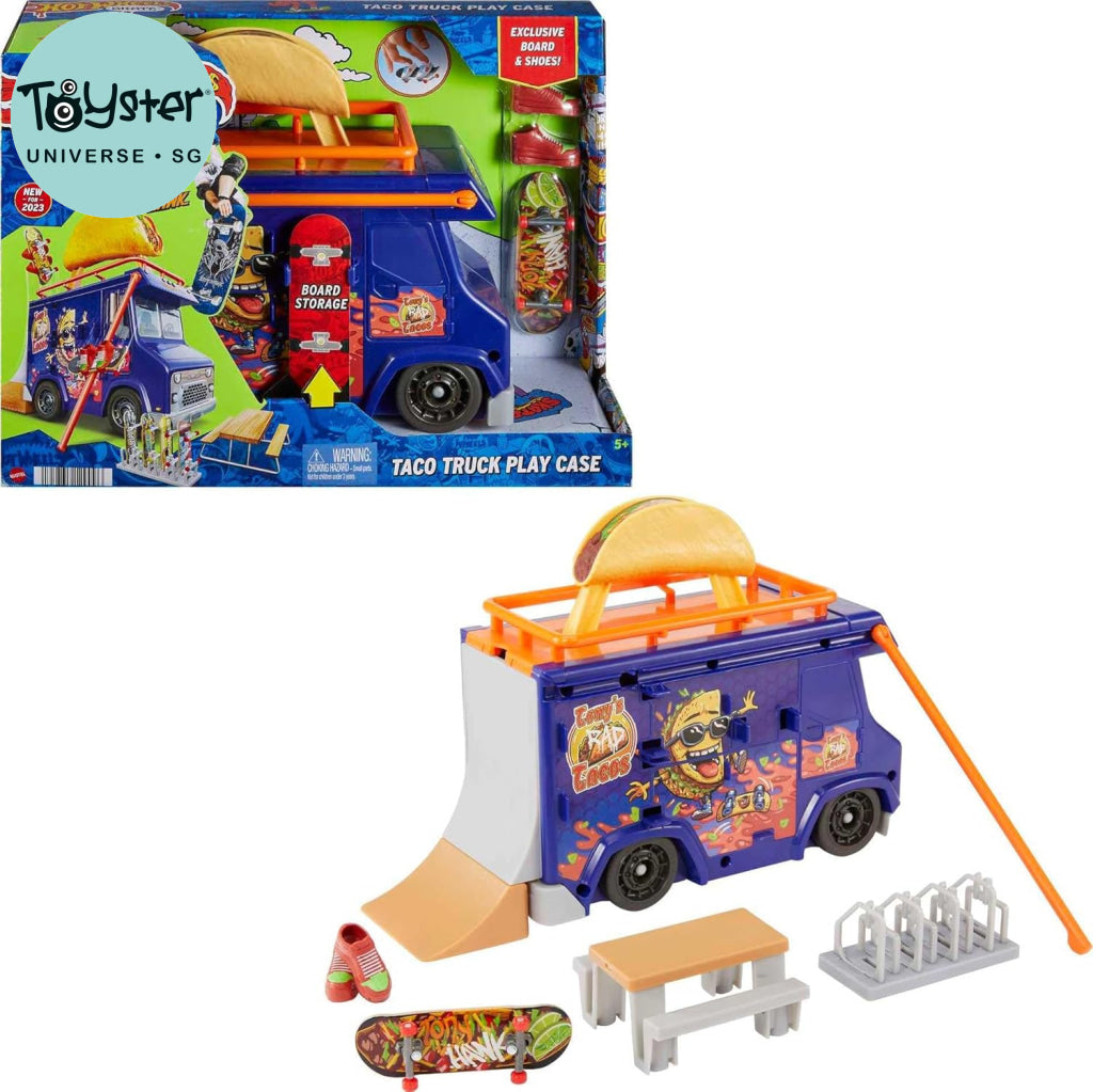Hot Wheels Skate Portable Skatepark - Taco Truck Play Case