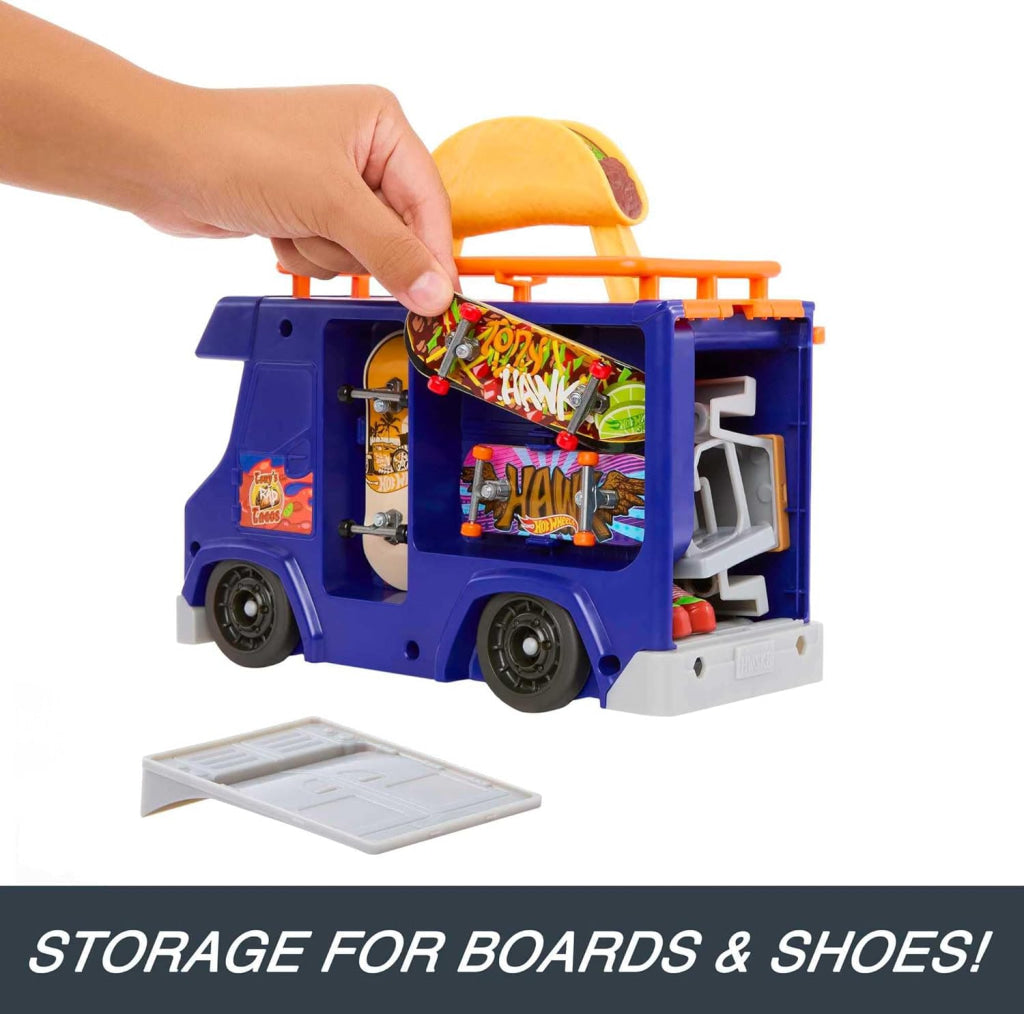 Hot Wheels Skate Portable Skatepark - Taco Truck Play Case