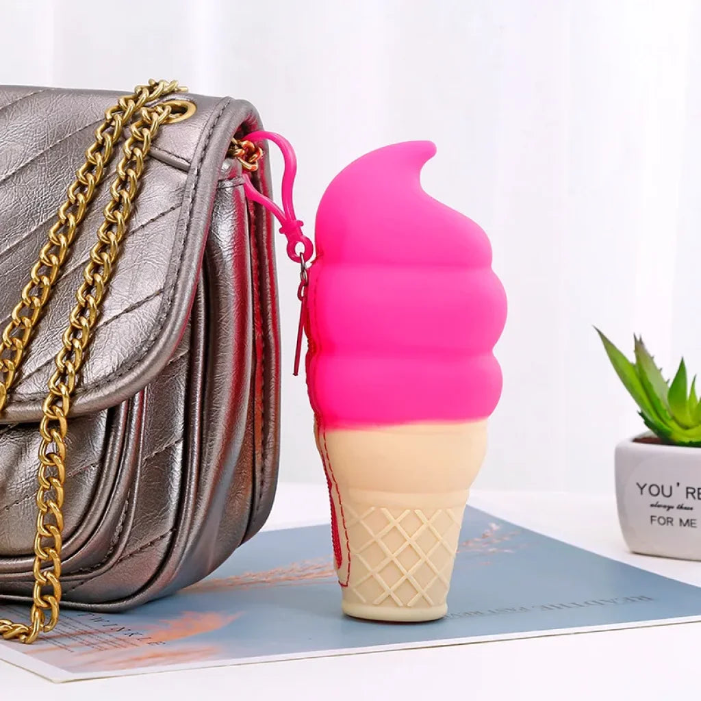 Ice Cream Candy Color Silicone Coin Purse