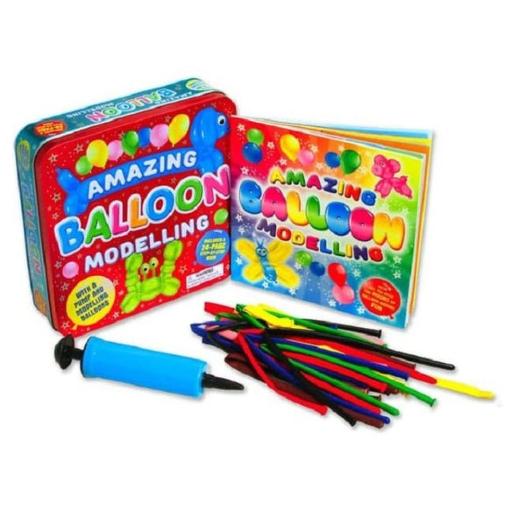 Igloo Books Kids Hobby Tin - Amazing Balloon Modelling - igloo books