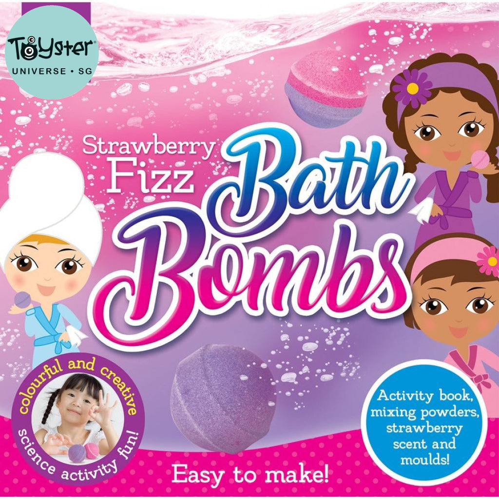 Imagine That - Activity Station Strawberry Fizz Bath Bombs IMAGINE THAT