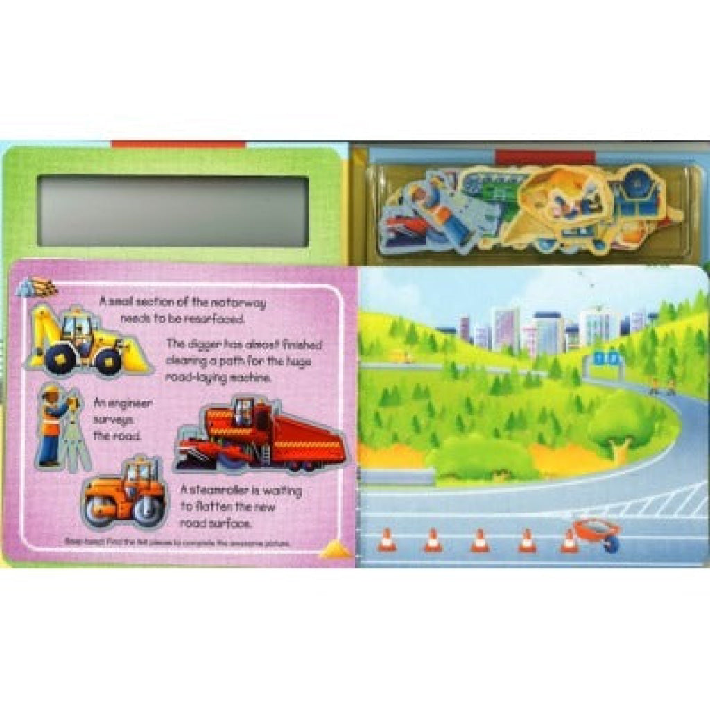 Imagine That - Play Felt Construction Site Soft Books