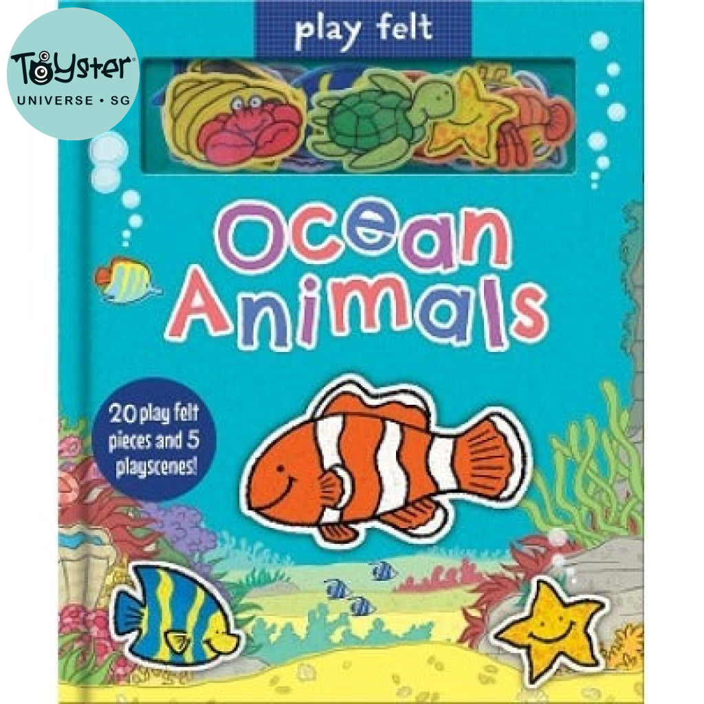 Imagine That - Play Felt Ocean Animals Soft Books