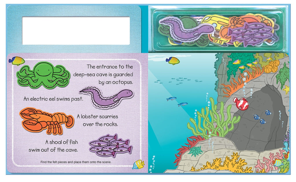 Imagine That - Play Felt Ocean Animals Soft Books