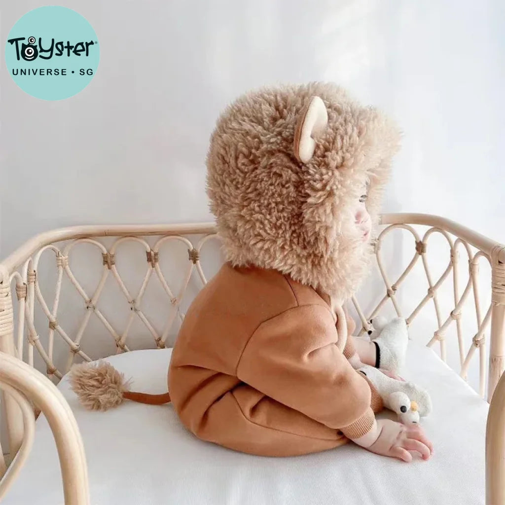 Infant Lion Costume Rompers