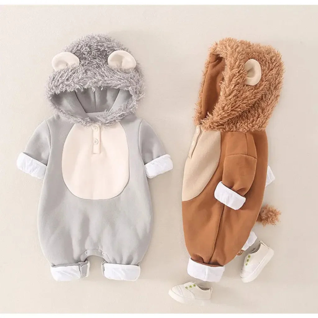 Infant Lion Costume Rompers