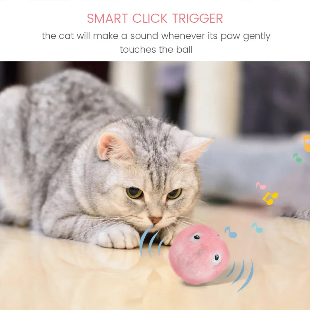 Interactive Pet Plush Ball