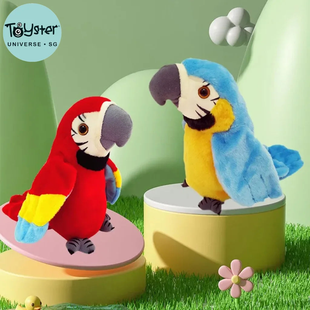 Interactive Recordable And Musical Colorful Chatty Parrot