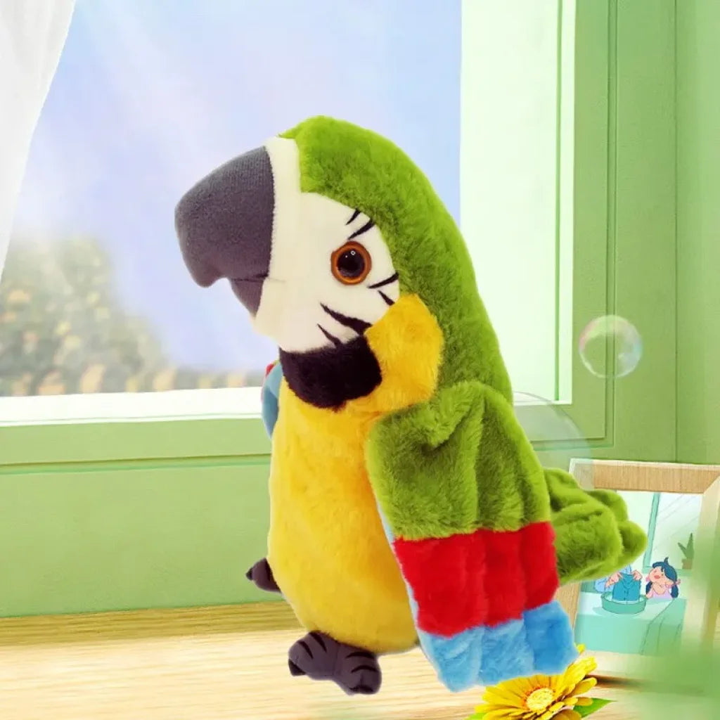 Interactive Recordable And Musical Colorful Chatty Parrot