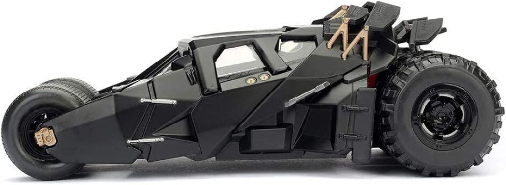 Jada Toys Dc Comics The Dark Knight Batmobile With Batman Figure 1:24
