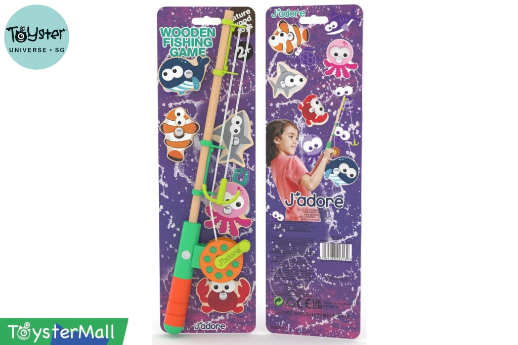 J’Adore Wooden Fishing Purple - J’adore