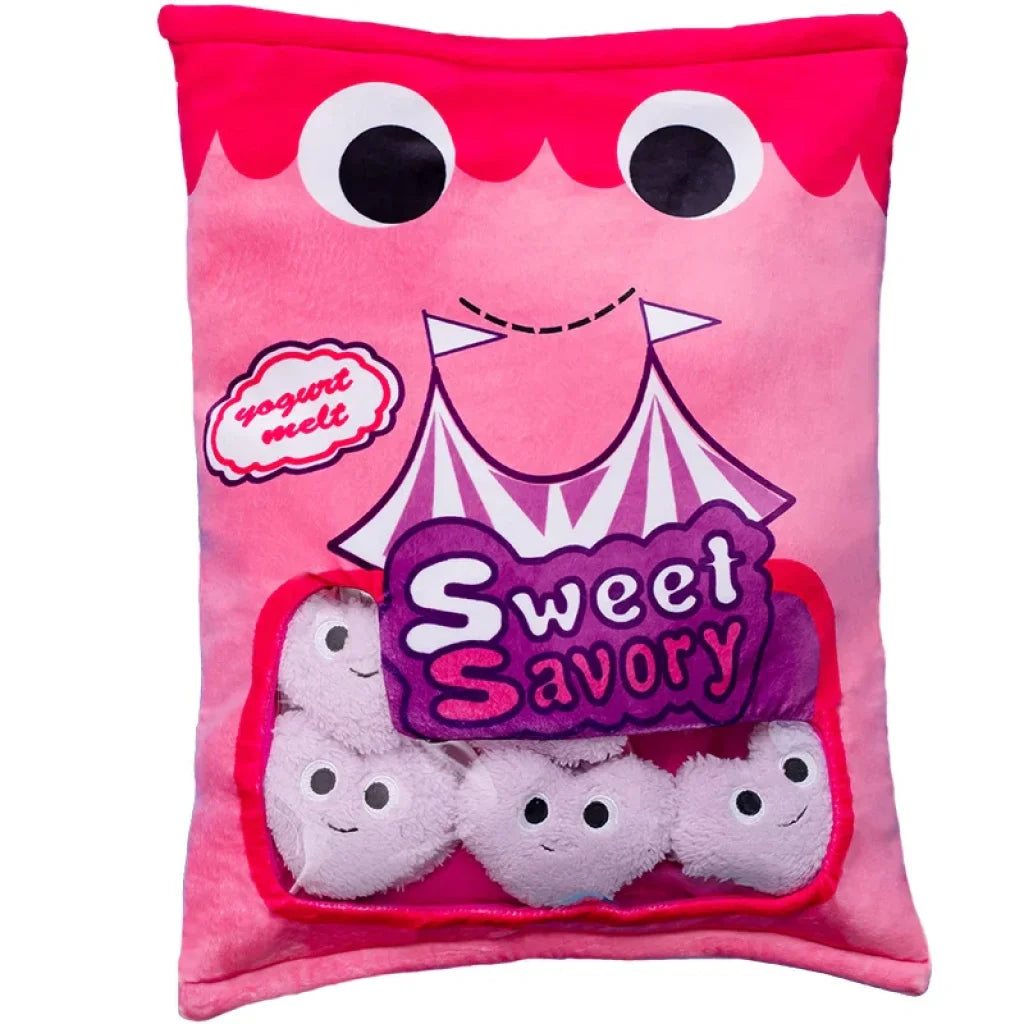 Japan Ramen Snack Throw Pillow In a Bag Stuffed - 68pcs sweet / about 35-45cm