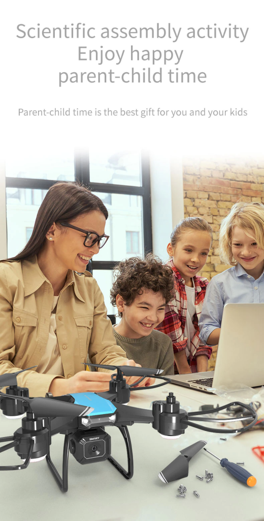 Jjrc H108 Diy Assembly Rc Drone - Orange