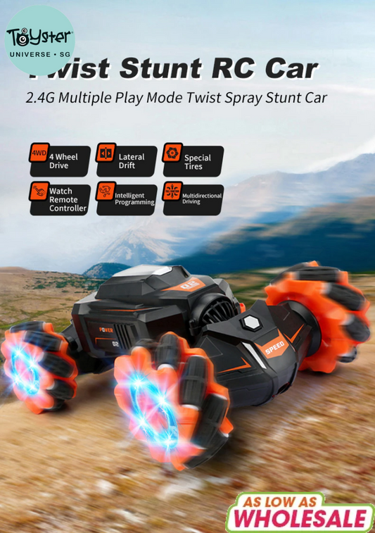 Jjrc Q106 2.4G 4Wd Rc Twist Stunt Car