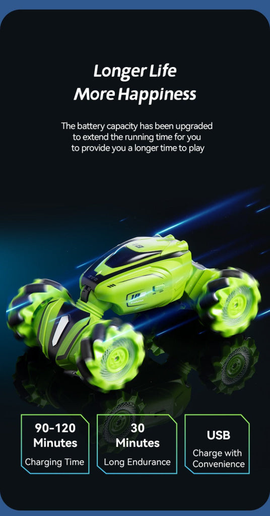 Jjrc Q110 1:18 Stunt Twist Car