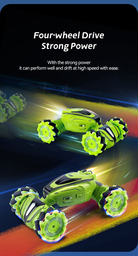 Jjrc Q110 1:18 Stunt Twist Car