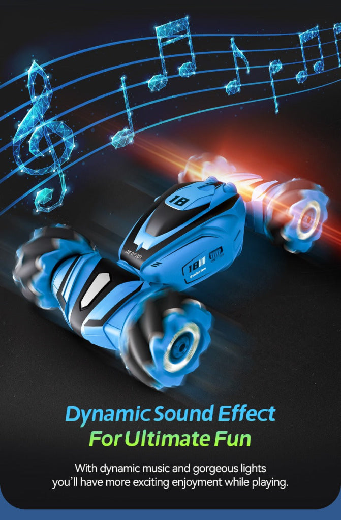 Jjrc Q110 1:18 Stunt Twist Car