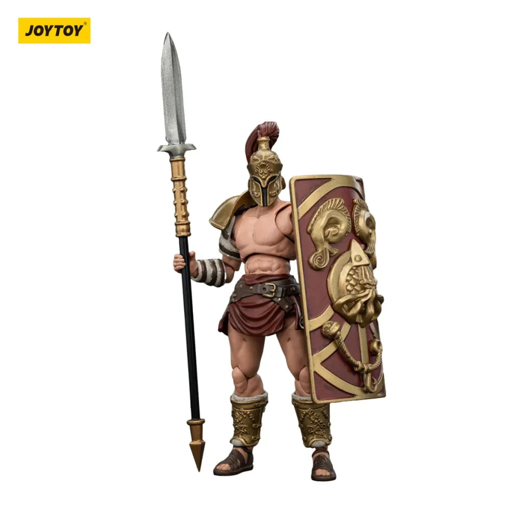 JOYTOY 1/18 Action Figures Anime 10.8cmRoman Gladiator Hasta Thraex Dimachaerus Retiarius Secutor Gladiator - Hasta