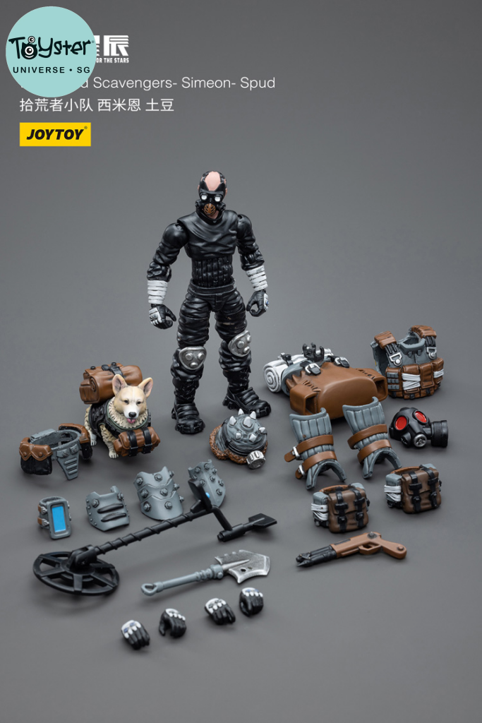 Joytoy Battle For The Stars Wasteland Scavengers - Simeon Spud
