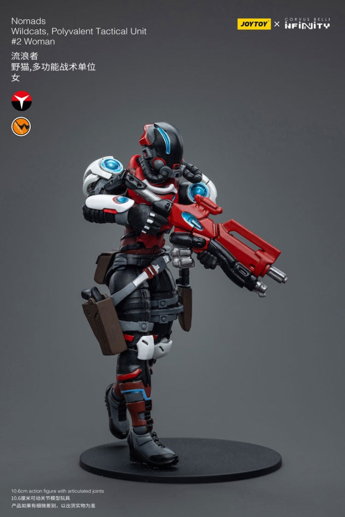 Joytoy Corvus Belli Infinity Nomads Wildcats Polyvalent Tactical Unit #2 Woman