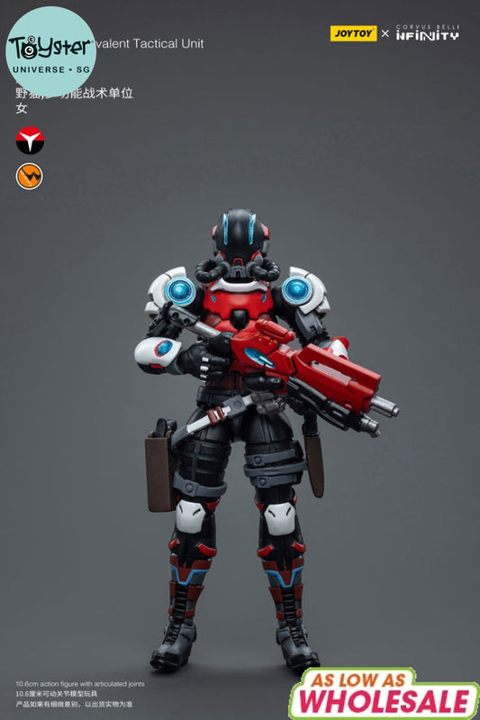 Joytoy Corvus Belli Infinity Nomads Wildcats Polyvalent Tactical Unit #2 Woman
