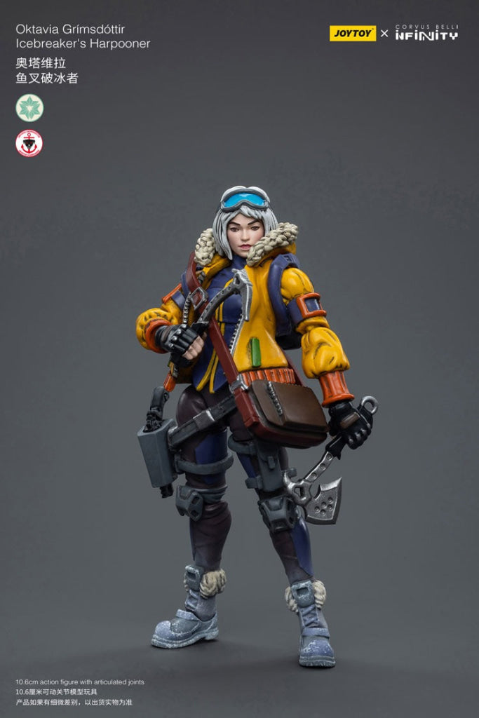 Joytoy Corvus Belli Infinity Oktavia Grimsdottir Lcebreaker’s Harpooner
