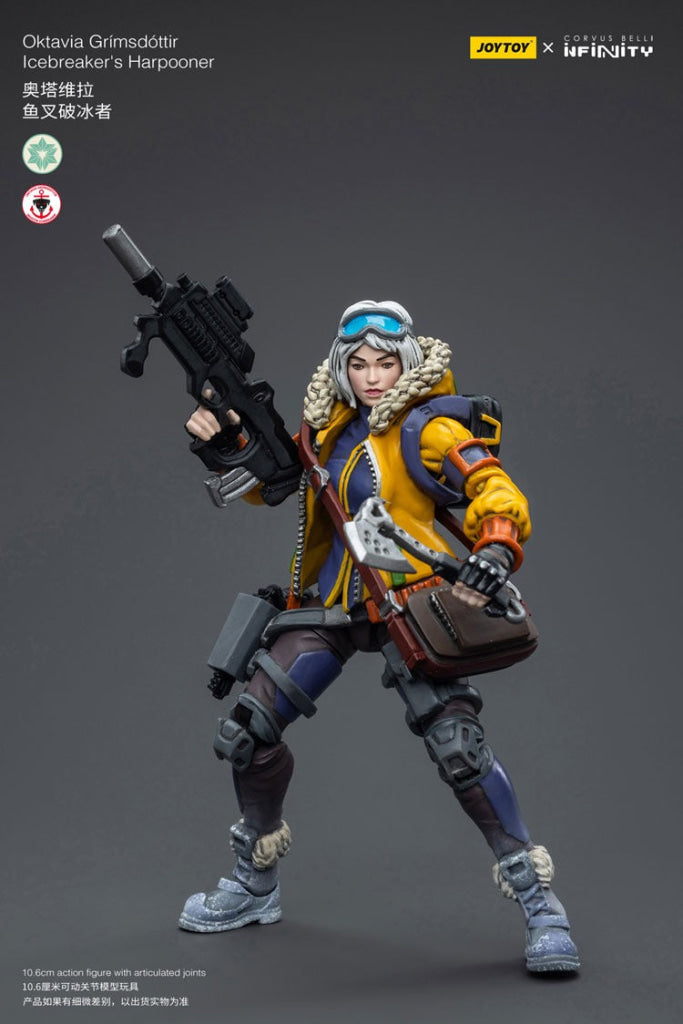 Joytoy Corvus Belli Infinity Oktavia Grimsdottir Lcebreaker’s Harpooner