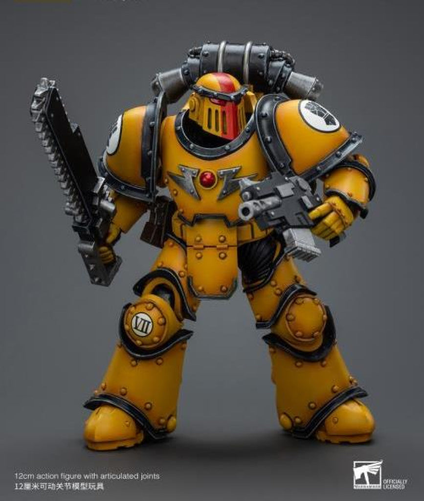 Joytoy Imperial Fists Legion Mkiii Despoiler Squad Sergeant With Plasma Pistol Jt9084 Warhammer 40K