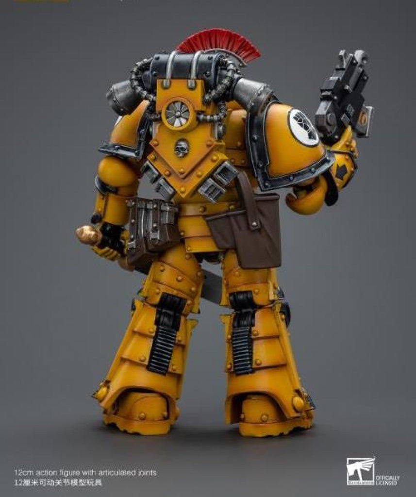 Joytoy Imperial Fists Legion Mkiii Tactical Squad Sergeant With Power Sword Jt9046 Warhammer 40K
