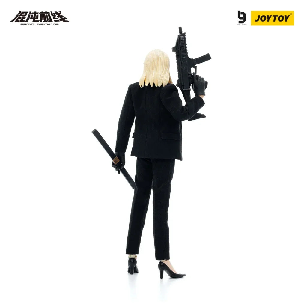 JOYTOY LEVEL NINE 1/12 16.5cm Action Figure Anime with Articulated Joints FRONTLINE CHAOS VERMOUTH