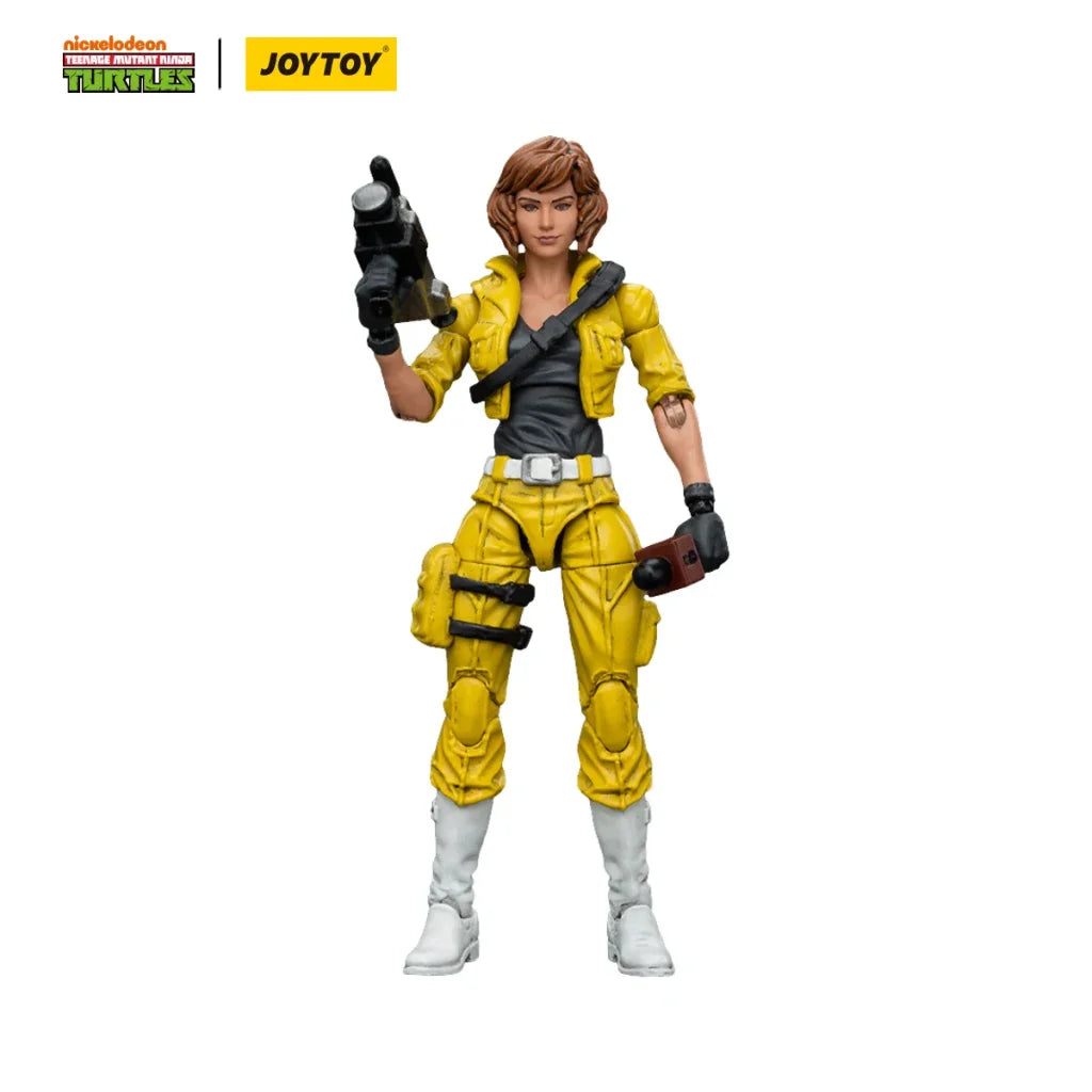JOYTOY TMNT 1/18 Action Figures Anime 10.6cm TMNT-April O’Neil TMNT-Splinter - April ONeil / 10.6cm
